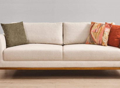 Stylish Sofa 3-Seater Design Furniture Living Room Luxury Sofas 223cm